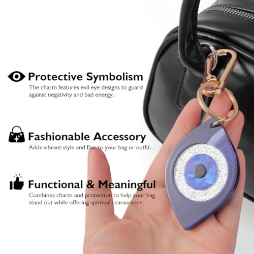 Cute Animal Bag Charm Keychain Set - 3 Designs (Snail, Snake, Worm) with Acrylic Charms & Gold Lobster Clasp
