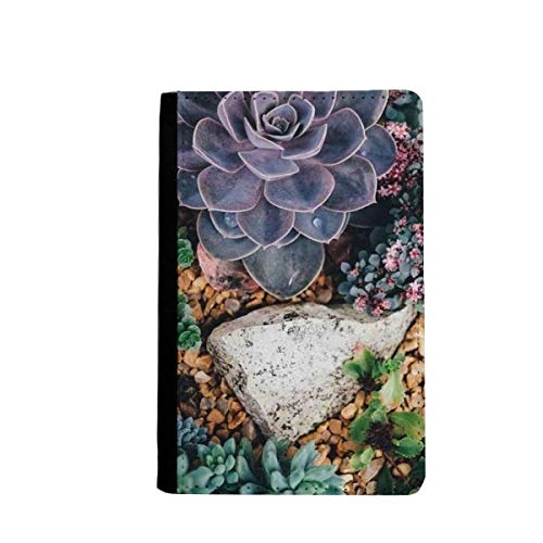 Passeport porte-monnaie voyage étui portefeuille cartes stone flower