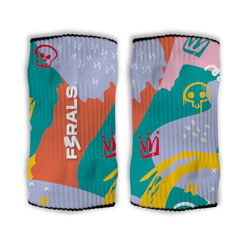 F3RALS® Muñequeras Deportivas | Elásticas y Absorbentes para Gym, Crosstraining, Pádel y Tenis | Protección de Muñeca y Antisudor Unisex Wristband