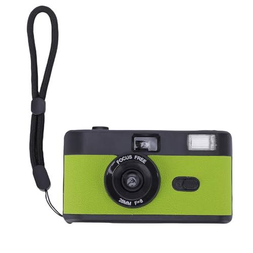 Qudinip 35MM Film Camera, Vintage Reusable Camera with 27 Color