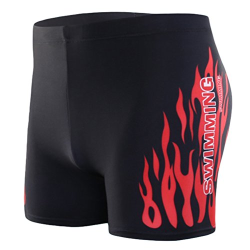 Baymate Herren Boxen Badeshorts/Badehose/Schwimmhose Atmungsaktiv Kurze Hose