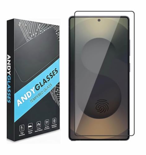 Image of Tempered Glass Screen Protector Compatible for Samsung Galaxy s26 5G (Black) with Edge to Edge Coverage (Ultrasonic Fingerprint Working) and Easy Installation Kit,Pack Of 1