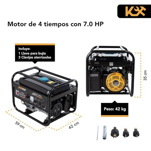 Generadores, generador electrico bateria Marca Kingsman (3)