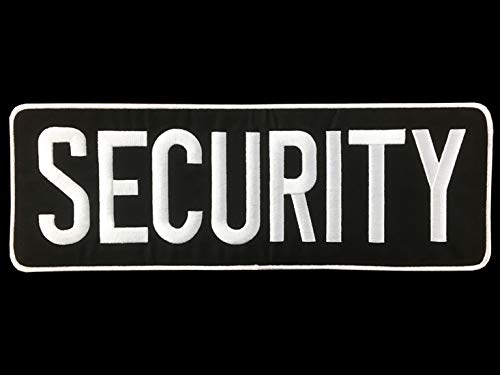 Gs-eagle For Men's Security Embroidery Patched Zip Up Black Hoodie Jacket4