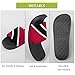 Trinidad and Tobago Flag Summer Slippers for Women and Men Fashion Unisex Beach Shoes Soft and Comfortable Indoor Slippers House Slippers Black-Style-4 39（260mm）