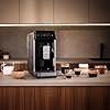 Cecotec Kaffeevollautomat Cremmaet Lungo Steam. 19 Bar, Thermoblock, 5 Getränke, Dampfdüse, 5 Mahlgrade, Doppelter Arm, Entkalkung, Wasserbehälter 2L, 280g Kaffeebohnen, Touchscreen