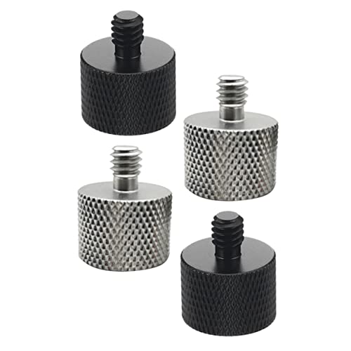 HAMPPLIES �}�C�N�X�^���h�A�_�v�^�[ �O�r�A�_�v�^�[ 1/4���X����5/8�I�X�˂��ϊ� �l�W�R�N�� �ϕ��H ���^�y�� �B�e�@��p 4�Z�b�g