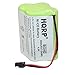 HQRP Battery Compatible with Uniden Bearcat SPORTCAT BP-120 BP120 BP-150 BP150 BP-180 BP180 BP-250 BP250 BBTY0356001 Replacement