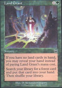 Amazon.co.jp: Magic: the Gathering - Land Grant - Mercadian