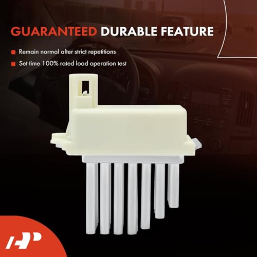 Image of A-Premium Front HVAC Blower Motor Resistor Compatible with Mini Models | for Cooper 2002-2008, With Climate Control