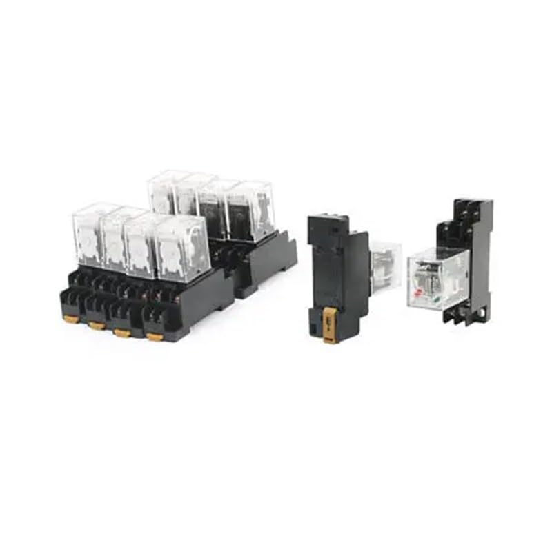 Relais de puissance électromagnétique 36V CA DPDT à 8 broches pour circuits industriels