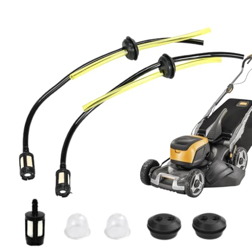 EYVRPAU 7 piezas Manguera de Combustible Universal para Desbrozadora,Filtro de Gasolina (3.5MM de diámetro interior)