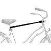 Retrospec Bike Rack Cross-Bar Adapter - Universal Top Tube Frame Mount for Car Racks - Adjustable 18-28in Bike Accessories for Step-Through & Suspension Frames - Tool-Free Installation, 45lb Capacity