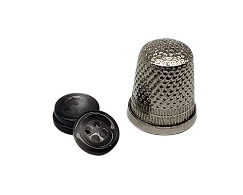 Ecru, Brown and Grey Watercolour Buttons - Horn Buttons for Shirts, Jackets, Americans and Coats - Sewing Accessory - Made and Shipped from Spain (Grey 12 mm)