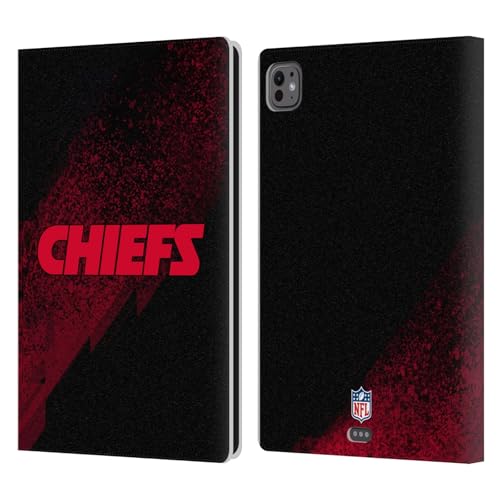 Housse iPad Pro 11 M4 Kansas City Chiefs Étui Cuir avec Support Intégré
