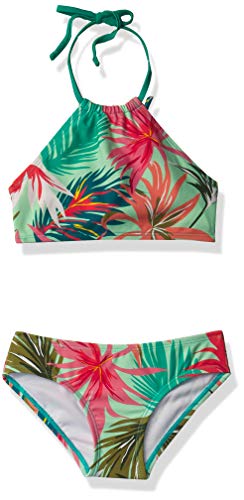 Kanu Surf Girls' Mahina UPF 50+ Beach Sport Halter Bikini 2-Piece Swimsuit