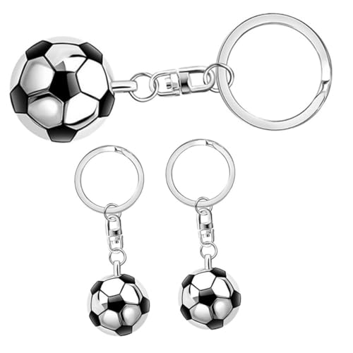 Key fob porte-clés avec dragonne robuste en métal silver - 2