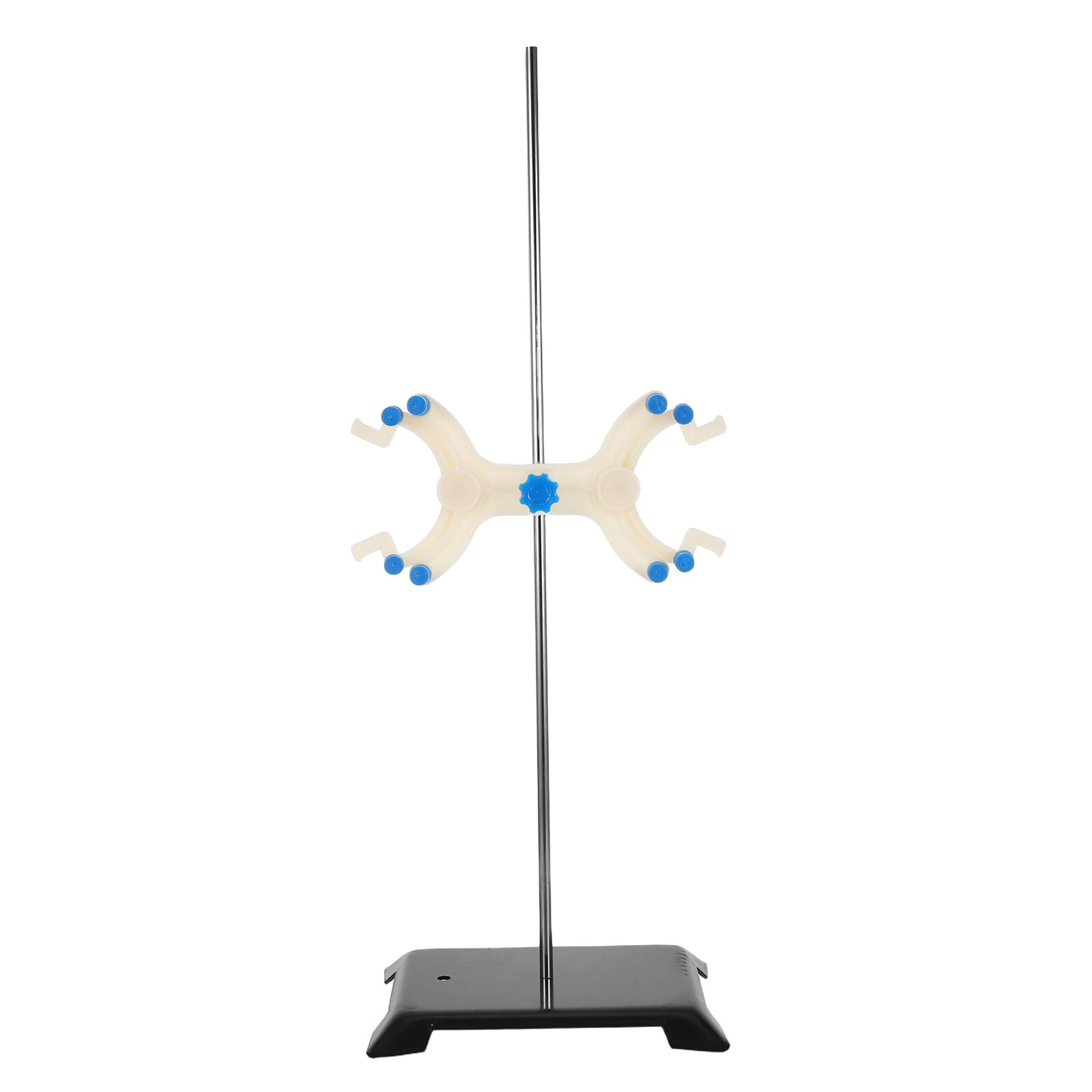 Bürettenhalter Satz mit Doppelseitiger Klemme für Laborstativ | Eisen und Kunststoff, für Chemische Laborgeräte, Stabile Unterstützung bei Titration
