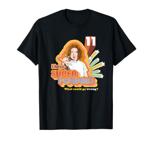 Stranger Things Once superpoderes Camiseta