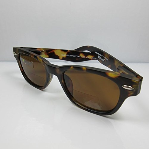 I NEED YOU Okulary do czytania +1,5 polaryzacyjne okulary dwuogniskowe "Multisport" havanna