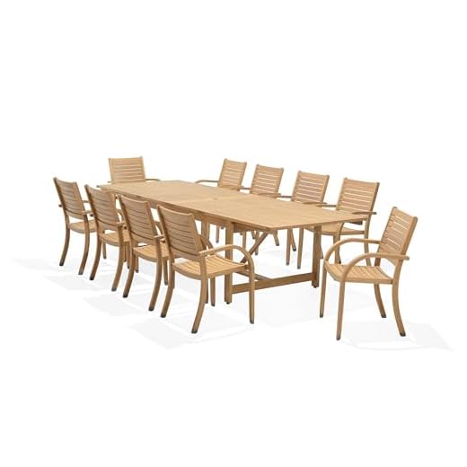 Amazonia Berlin 11-Piece Dining Set