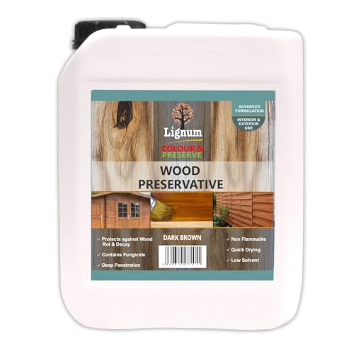 Wood Preserver 5L Dark Brown