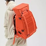 KK-GAL Professional Ski Gear Backpack, Large Capacity Ski Boot Bag for Adults/Youth, 900D Composite TPU Fabric, Ski Boot Travel Backpack for Ski & Snowboard Boots, Snowboard & Accessories,68l Orange