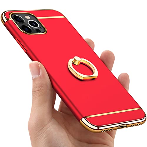 Duluqboba P[X Ή iPhone 12 / 12 Pro p P[X Ot ϏՌ wh~ 3p[c یJo[ X^h@\ 360] PC Ռh~ Yی ^ y  X Gǂ Ή ACtH12