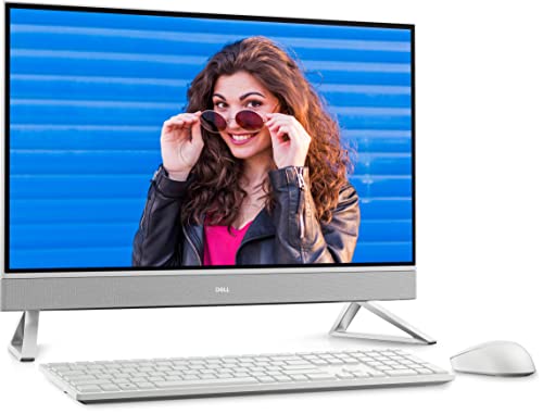 Image of Dell Inspiron 7710 All-in-One Desktop 27 inch FHD Touch 10-Core Intel Core i7-1255U NVIDIA GeForce MX550 48GB DDR4 2TB NVMe SSD+1TB HDD WiFi AX RJ45 HDMIv1.4 Webcam Keyboard Mouse Windows 11 Pro
