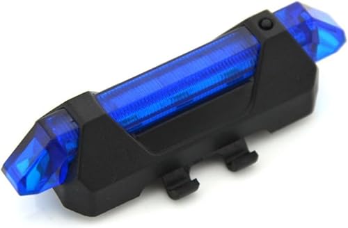 Miniatura 4 de USB recargable bicicleta LED trasero lúmenes modos Super brillante lámpara trasera para montar en la noche asiento poste montaje tubo color aleatorio