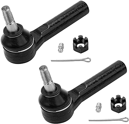 Image of Detroit Axle - Front Lower Control Arms for 2004-2008 Chrysler Pacifica 2005 2006 2007, 2 Lower Control Arms w /Ball Joints, 4 Inner & Outer Tie Rods, 2 Sway Bar Links Replacement