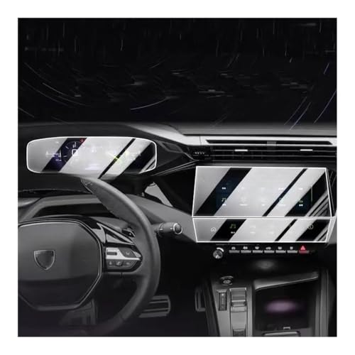 Film protection écran GPS Peugeot 308 verre trempé 10 pouces anti-choc