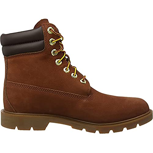 Timberland Homme 6 inch WR Basic Botte Tendance, Rust Nubuck, 45.5 EU