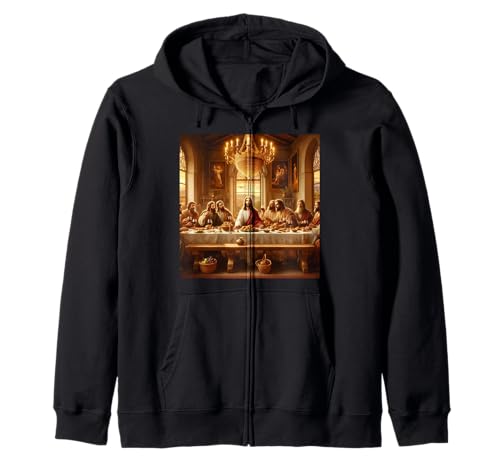 Photo de La Dernière Cène Sweat à Capuche