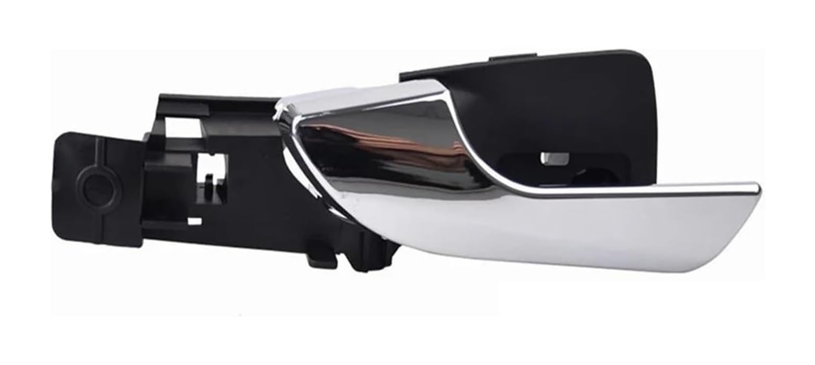 TYTYASS Inner Door Handle for Alfa for Romeo for Giulietta 2012-2018 Upgraded Interior for Chrome Opening Door Handle 156092167 156092165(Bright SilverFL)