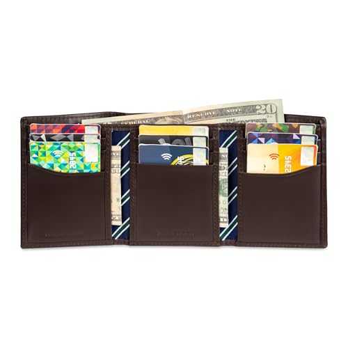 Image of Tommy Hilfiger Men's Tie Fabric Trifold Wallet