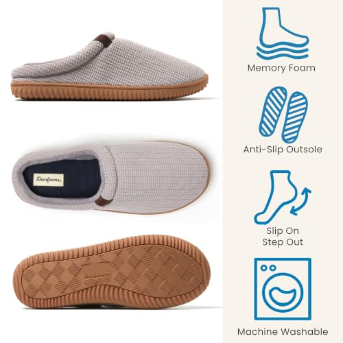 Image of Dearfoams mens Case Casual Clog