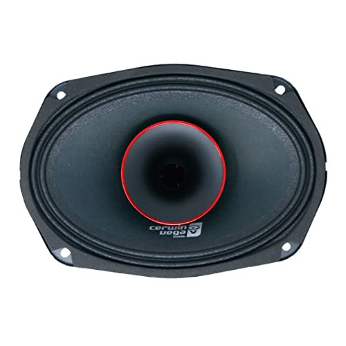 Cerwin-Vega Ph694 Stroker Pro Series 6′′ X 9′′ Full-Range Coaxial Horn Speaker And Tweeter For Car With 320 Watts Max And 160 Watts Rms Power Handling, Black, 1 Pair #TOP1