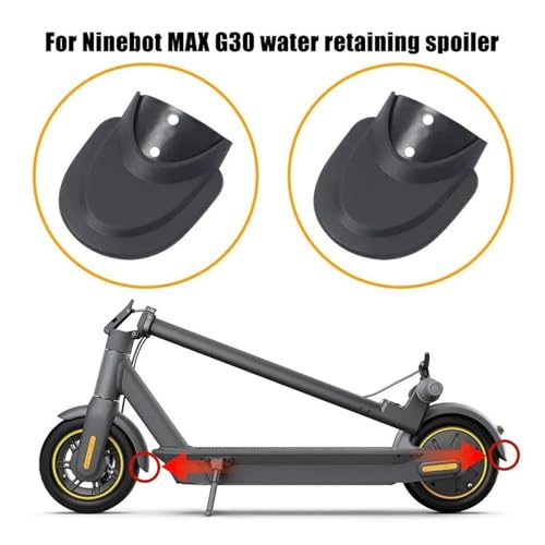 Guardabarros delantero para scooter compatible con Segway Ninebot MAX G30D protector salpicaduras 2