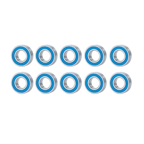 RC Car Bearings Parts for Traxxas for Slash for Stampede for Rustler for Bandit 2WD 1/10 10 Pcs Bearing 5X11X4mm Kit RC Car Spare Parts Upgrade Accessories
