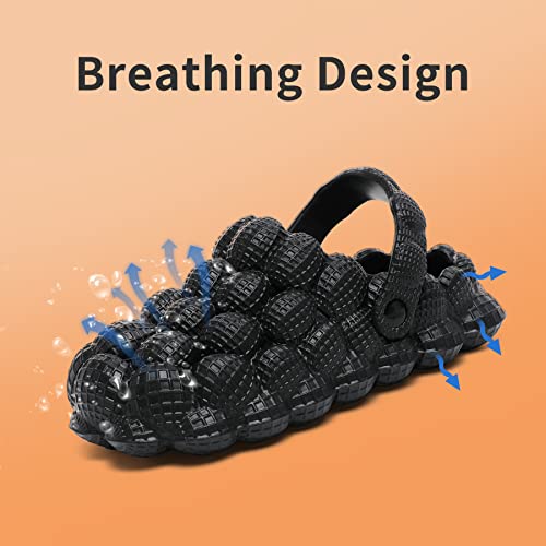 Massage Bubble Slippers, Bubble Slides for Women/Men, Funny Bubble Shoes, Unisex Breathable Beach Sandals, Non-slip Spa Slippers, Soft Pillow Stress Relief Slide, Home Bedroom Shower Trendy Ball Slippers4