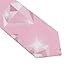 Men's Fashionable Pink Diamonds Art Necktie - Lightweight Skinny Wedding Ties Necktie Party Tie for Dinner Party Groom, Uniform