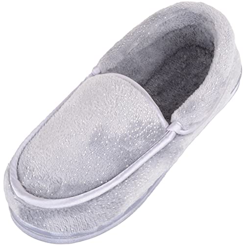 Chaussons d'hiver confortables pour femme Absolute Footwear gris taille 37