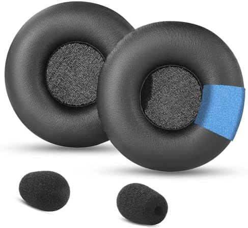 Upgrade Earpads Ear Cushion Compatible with Jabra PRO 9400BS PRO 9400 PRO 9450 PRO 9460 PRO 9465 PRO 9470 Mono Wireless Headset Pillow Covers