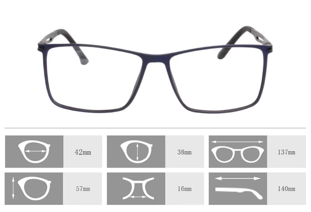 SHINU Photochrome Progressive Multifocus uebergang Lesebrille Blau Licht Blockieren Multifokale Computer Sonne Leser-MF025