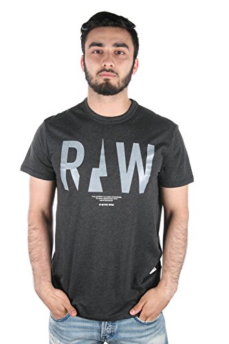 G-STAR Raw Men's Righeatherex R T Short Sleeve Tees Black