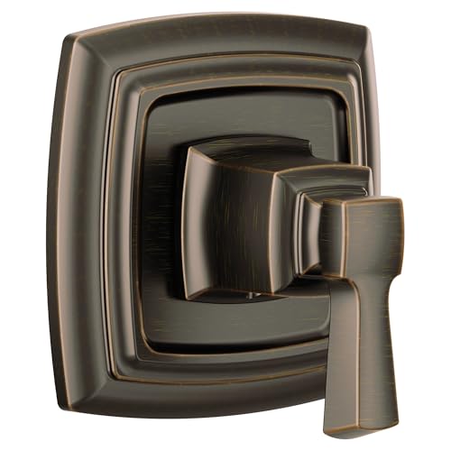 Moen UT2061BRB Boardwalk 1-Handle M-CORE Transfer Valve Trim Kit, Valve Required, Mediterranean Bronze miniatura 1