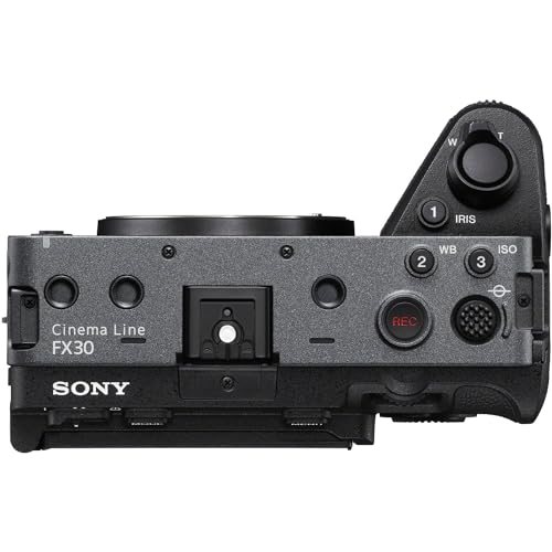 Cámara digital Sony FX30 cuerpo + 128GB + batería extra + LED miniatura 4