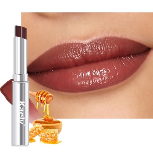 evpct Brown Honey Lipstick Moisturizing Tinted Lip Balm for Older Women