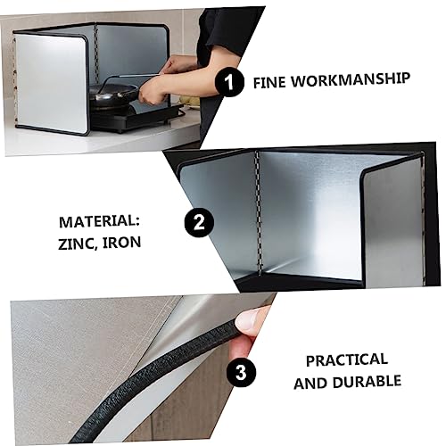 Déflecteur huile pour plaques de cuisson panneau isolant cuisine pratique - 7